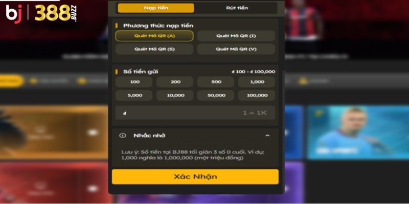Hướng dẫn cách thức nạp tiền vào tài khoản game